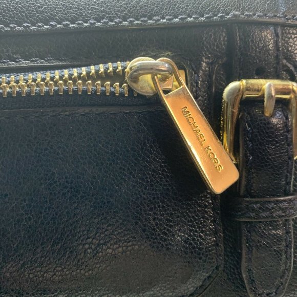 Authentic Michael Kors McGraw Slim Satchel w/ Matching Wallet - Picture 9 of 11